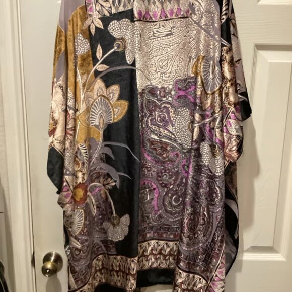 Velour kimono one size - Picture 3 of 4
